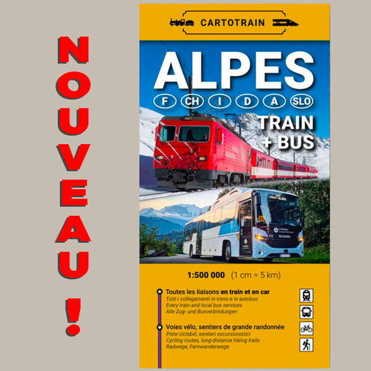 Cartotrain Alpes